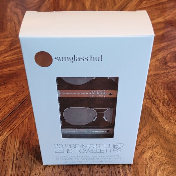 EYE GLASS LENS WIPES - (6x) 30 Packs - Cleaner Camera, Phone, CDs, DVDs - Picture 2 of 7